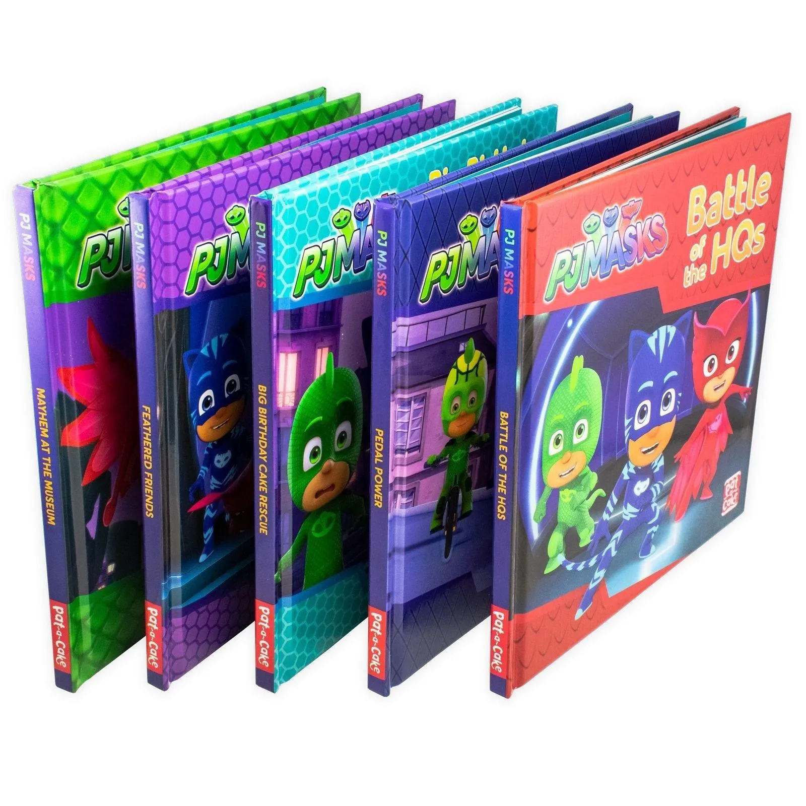 PJ Masks 5 Book Collection Super Story Set - Paperback - Age 0-5