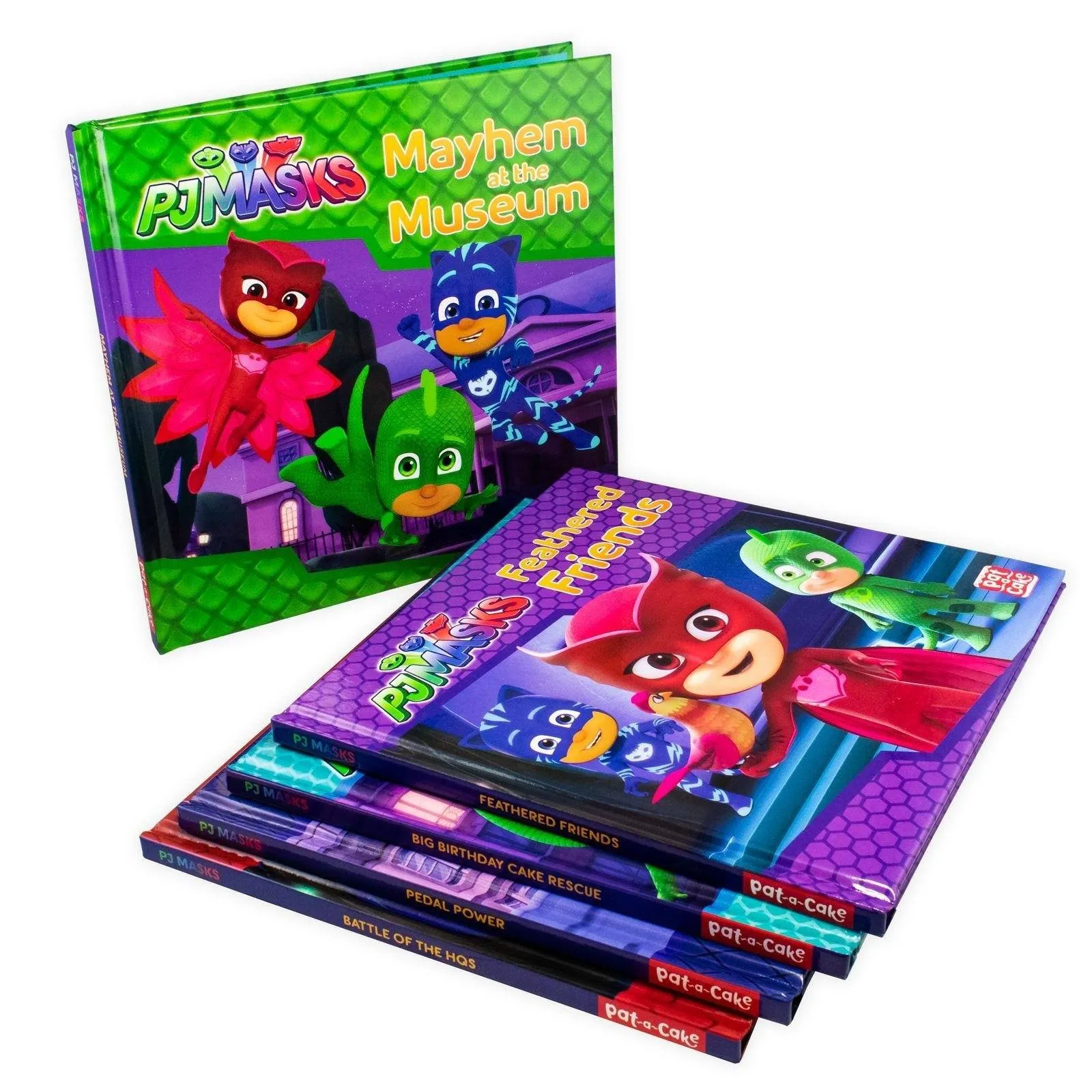 PJ Masks 5 Book Collection Super Story Set - Paperback - Age 0-5