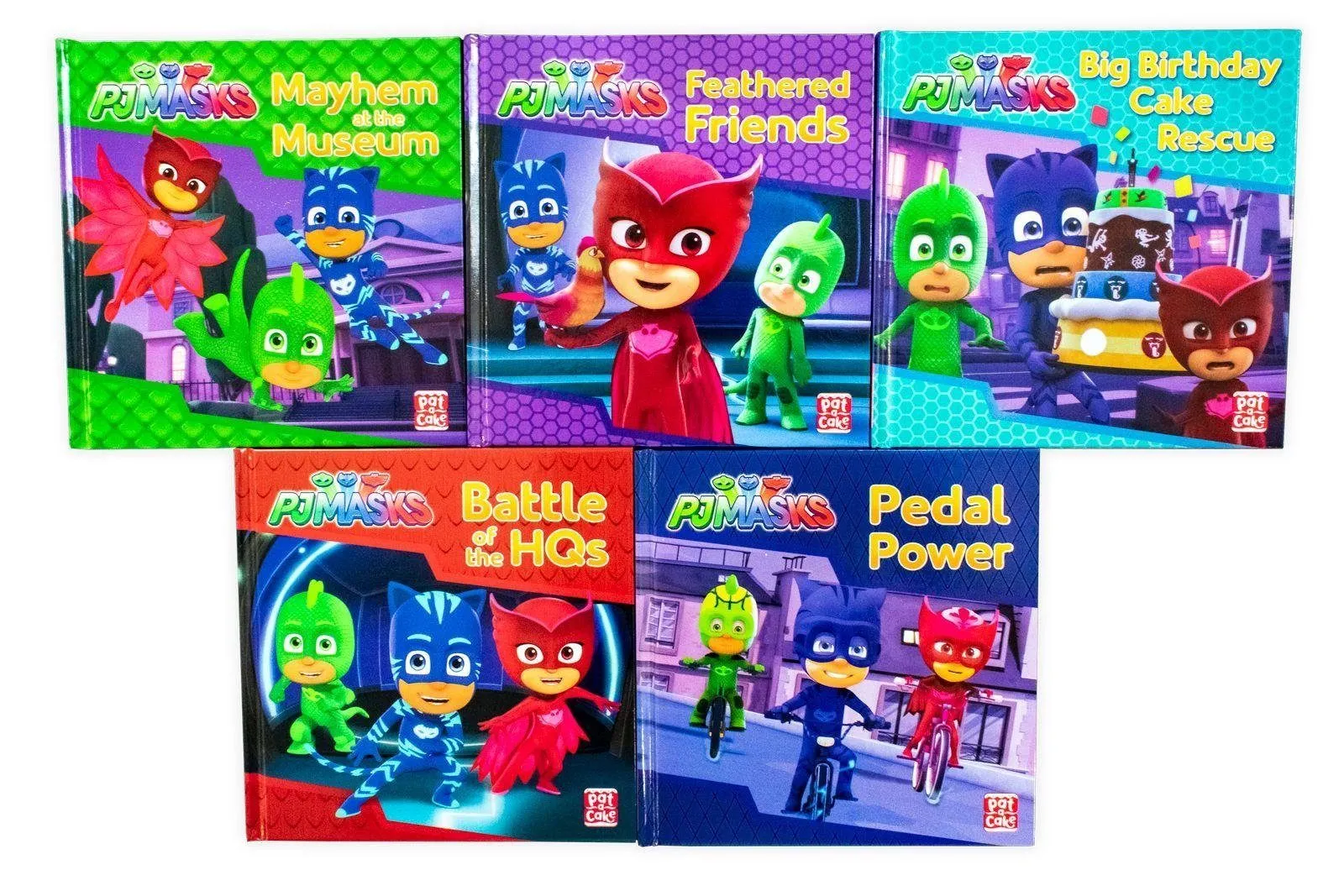 PJ Masks 5 Book Collection Super Story Set - Paperback - Age 0-5