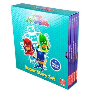 PJ Masks 5 Book Collection Super Story Set - Paperback - Age 0-5
