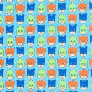PJ Masks - PJ Masked Heroes Blue Yardage