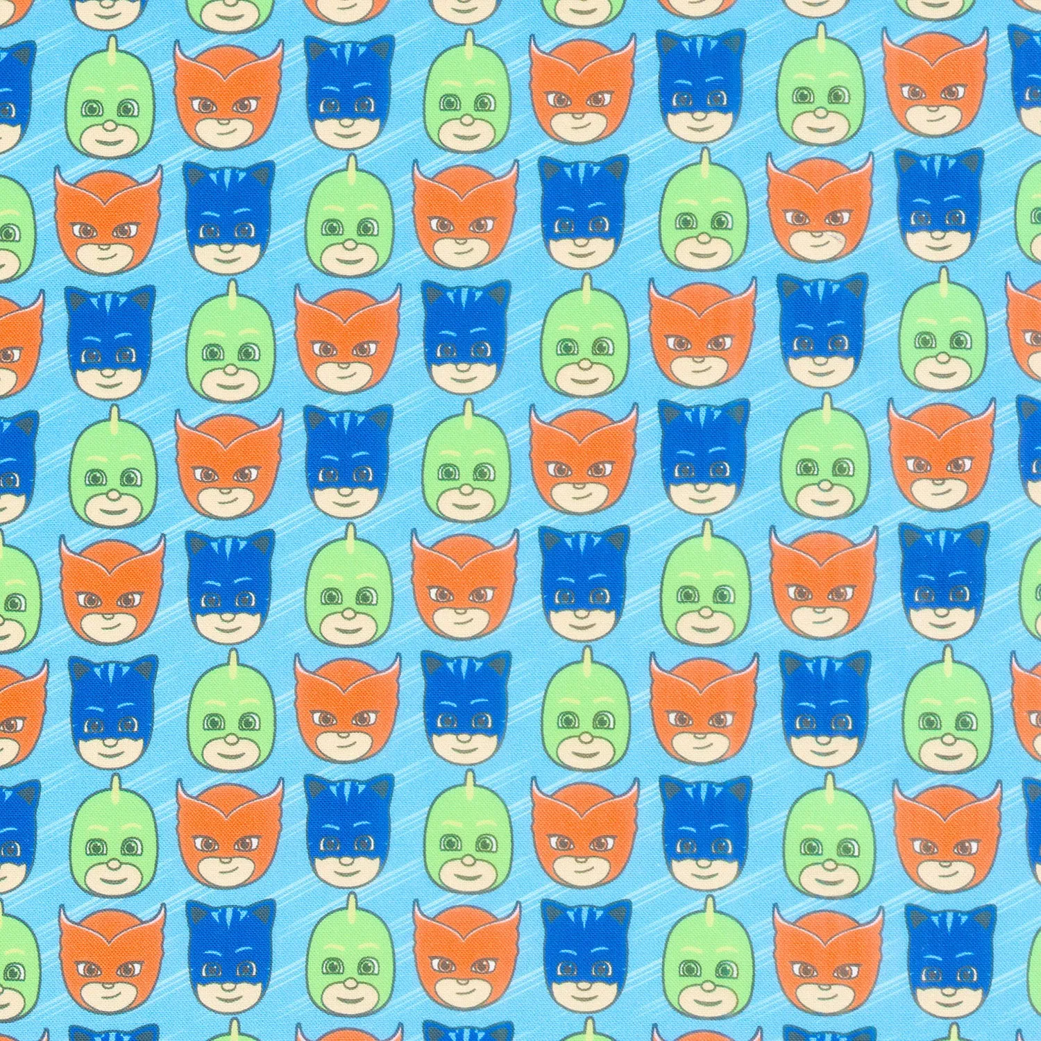 PJ Masks - PJ Masked Heroes Blue Yardage