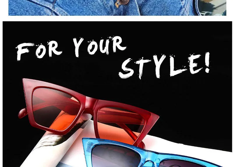 Plastic Vintage Luxury Sunglasses