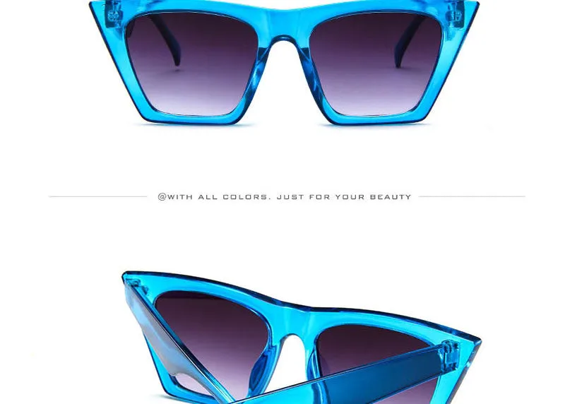 Plastic Vintage Luxury Sunglasses