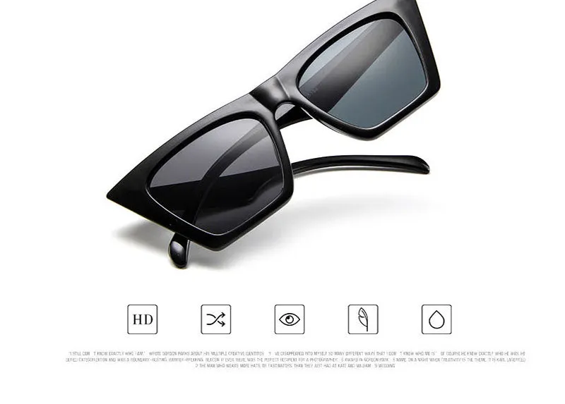 Plastic Vintage Luxury Sunglasses