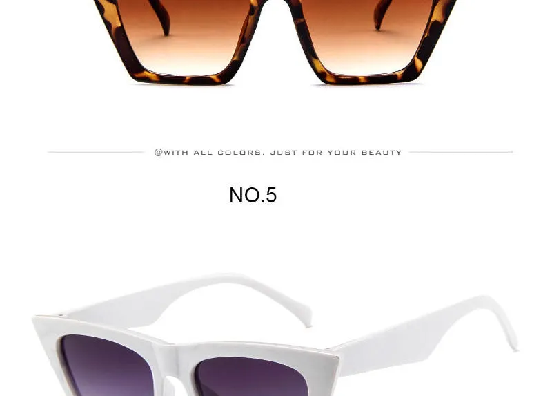 Plastic Vintage Luxury Sunglasses