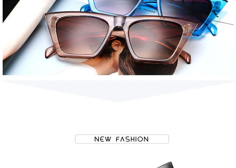 Plastic Vintage Luxury Sunglasses