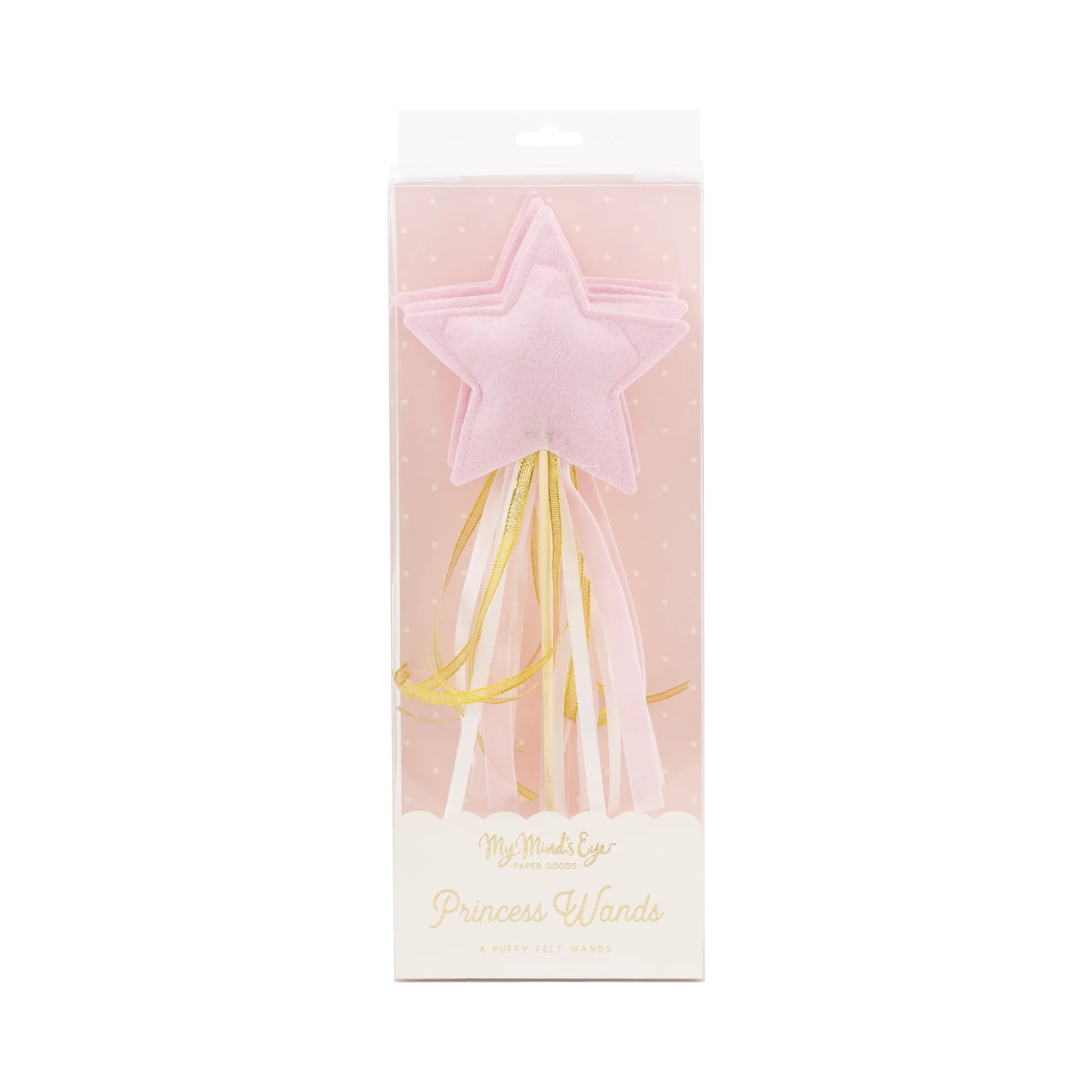 PLPRC05 - Princess Puffy Felt Wand Set