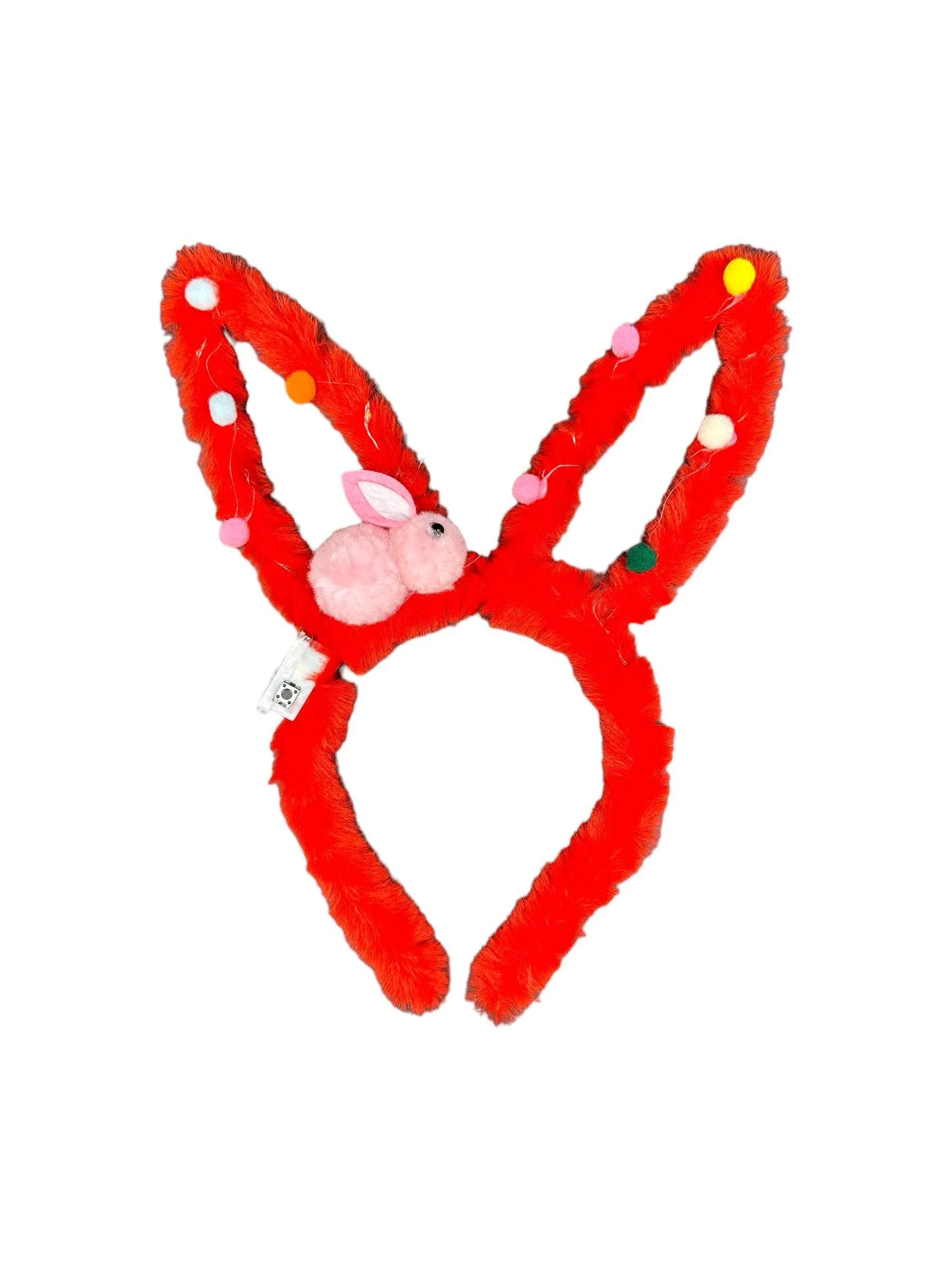 Plush Bunny Ears Headband