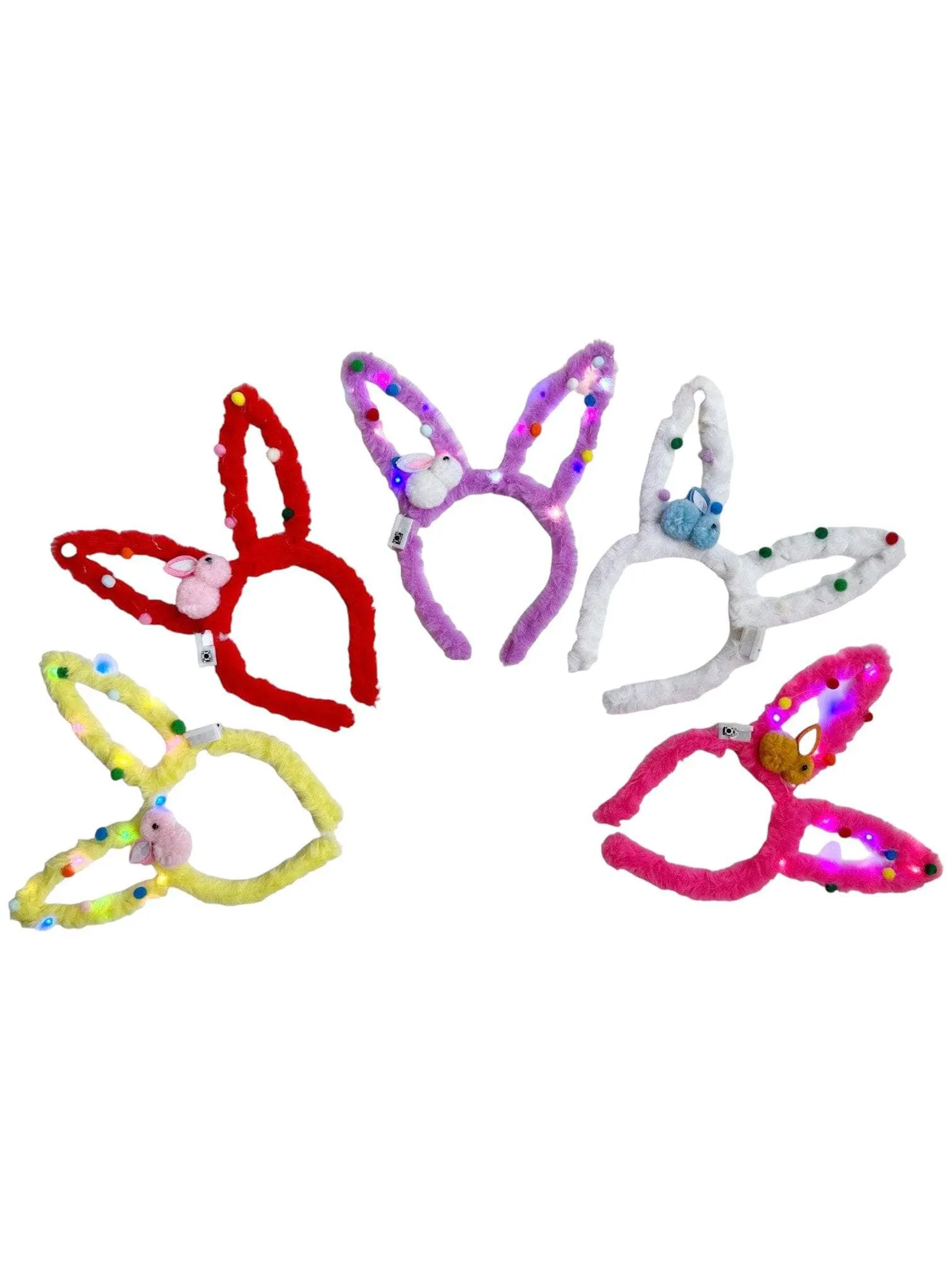 Plush Bunny Ears Headband