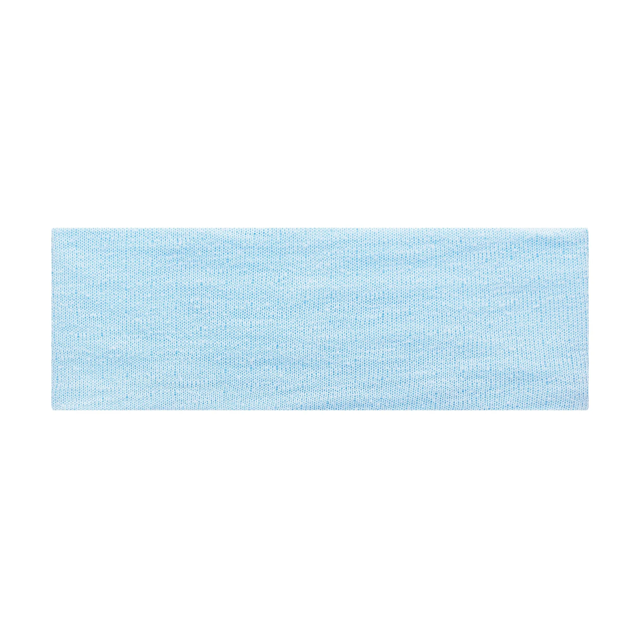 Pointelle Headband in Baby Blue