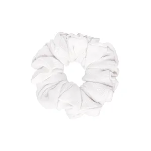 Pointelle Scrunchie in Powder