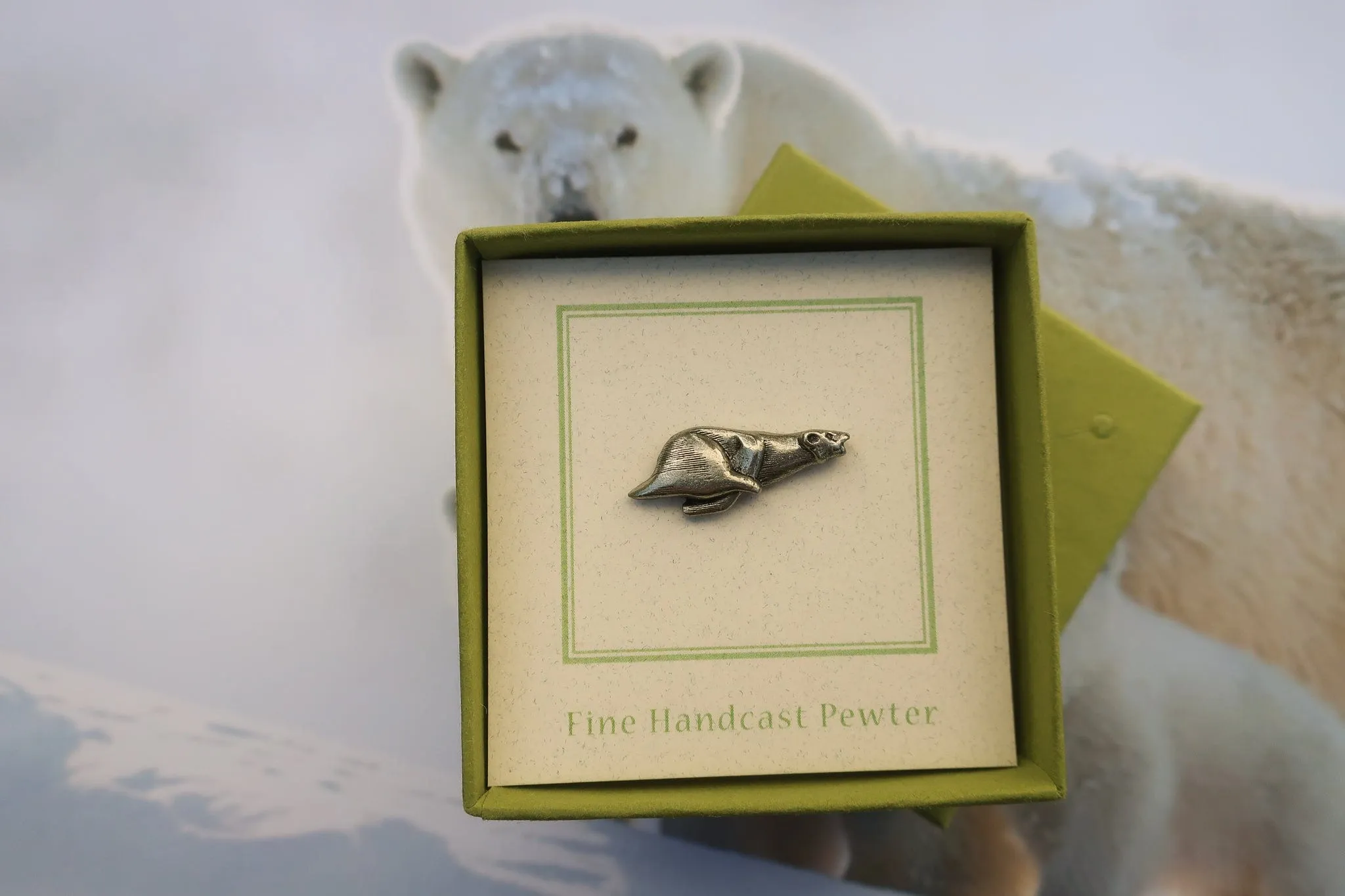 Polar Bear Lapel Pin