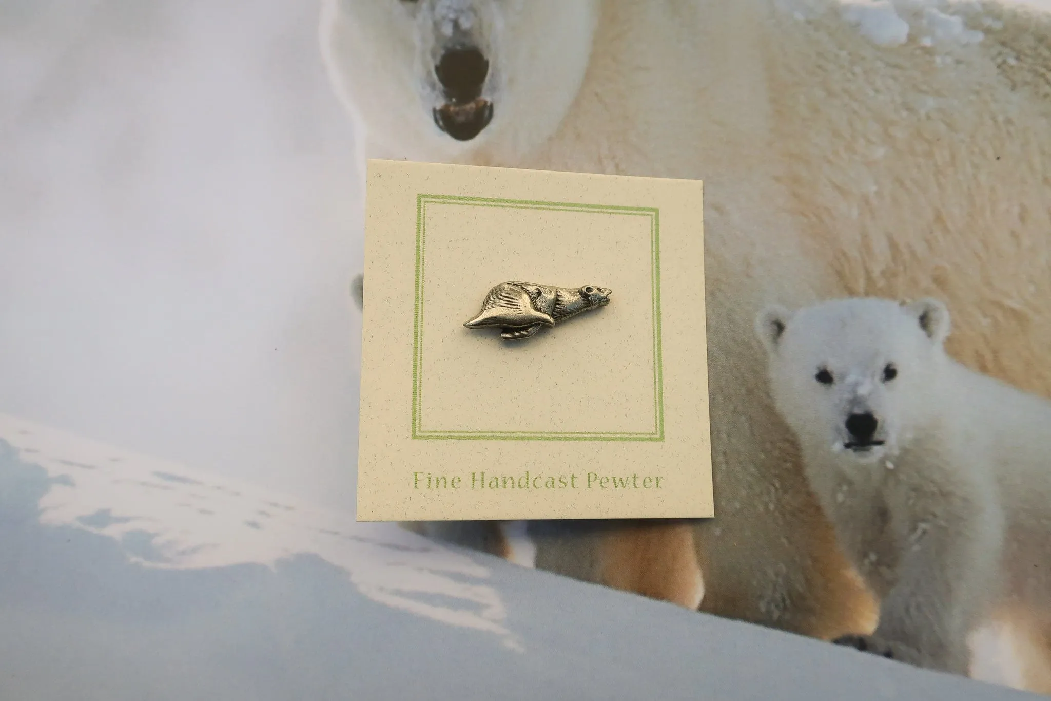 Polar Bear Lapel Pin