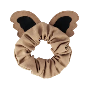 Polly Hair Scrunchie | Koala | Truffle Nubuck