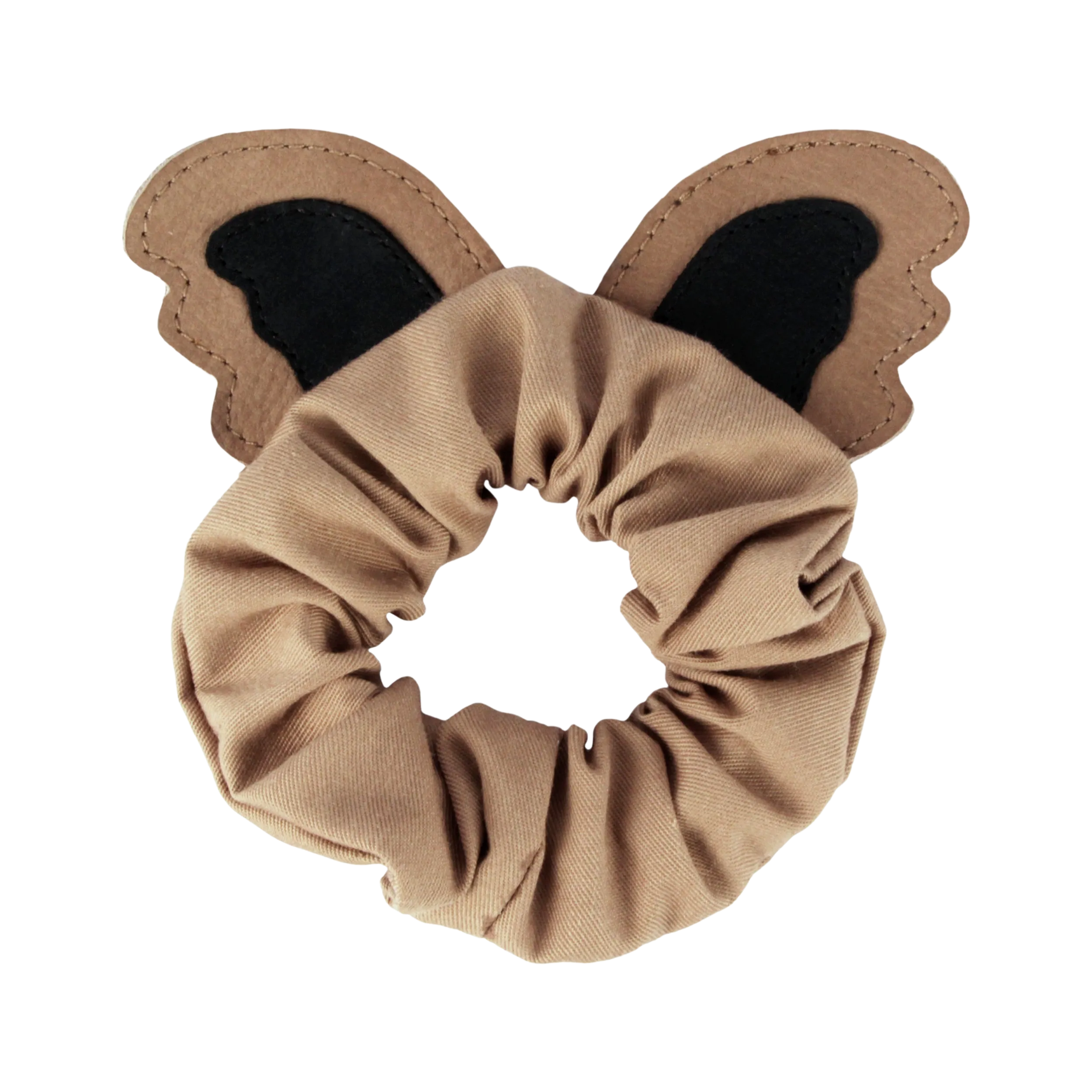 Polly Hair Scrunchie | Koala | Truffle Nubuck