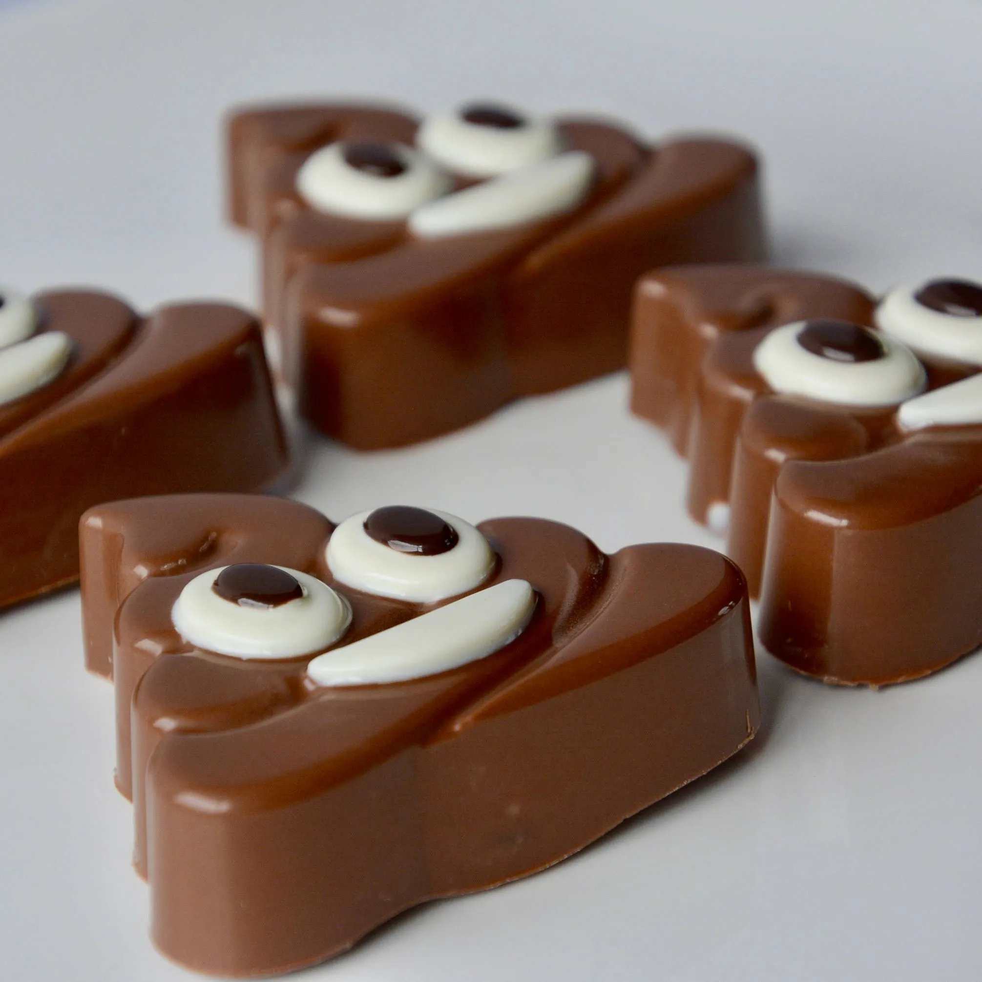 Poop Emoji Chocolate Dipped Oreos (Set of 12)