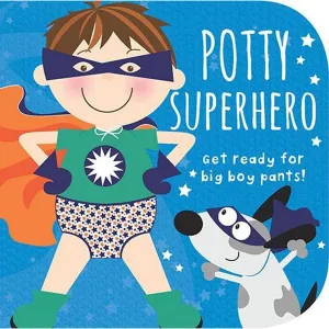 Potty Superhero (Boy) Children's Board Book