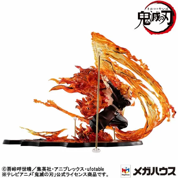 Precious G.E.M.Series Demon slayer：Kimetsu no Yaiba Kyojuro Rengoku Flame Breathing Fifth Form：Flame Tiger 鬼滅之刃 炎柱 煉獄杏壽郎 炎之呼吸 炎虎