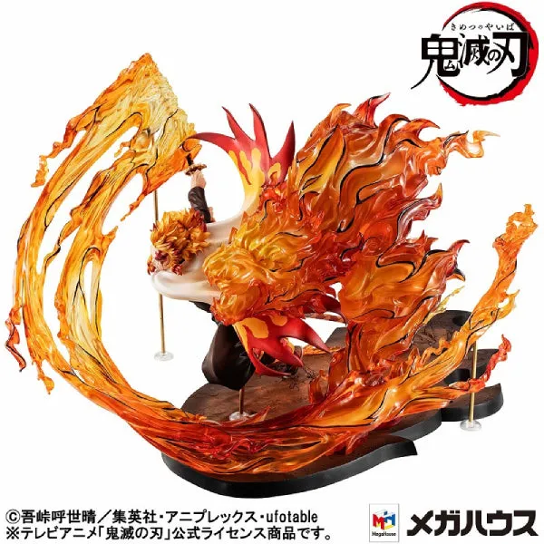 Precious G.E.M.Series Demon slayer：Kimetsu no Yaiba Kyojuro Rengoku Flame Breathing Fifth Form：Flame Tiger 鬼滅之刃 炎柱 煉獄杏壽郎 炎之呼吸 炎虎