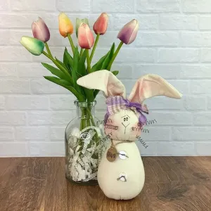Primitive Easter Honey and Me Bunny Riva 7" Rabbit Farmhouse