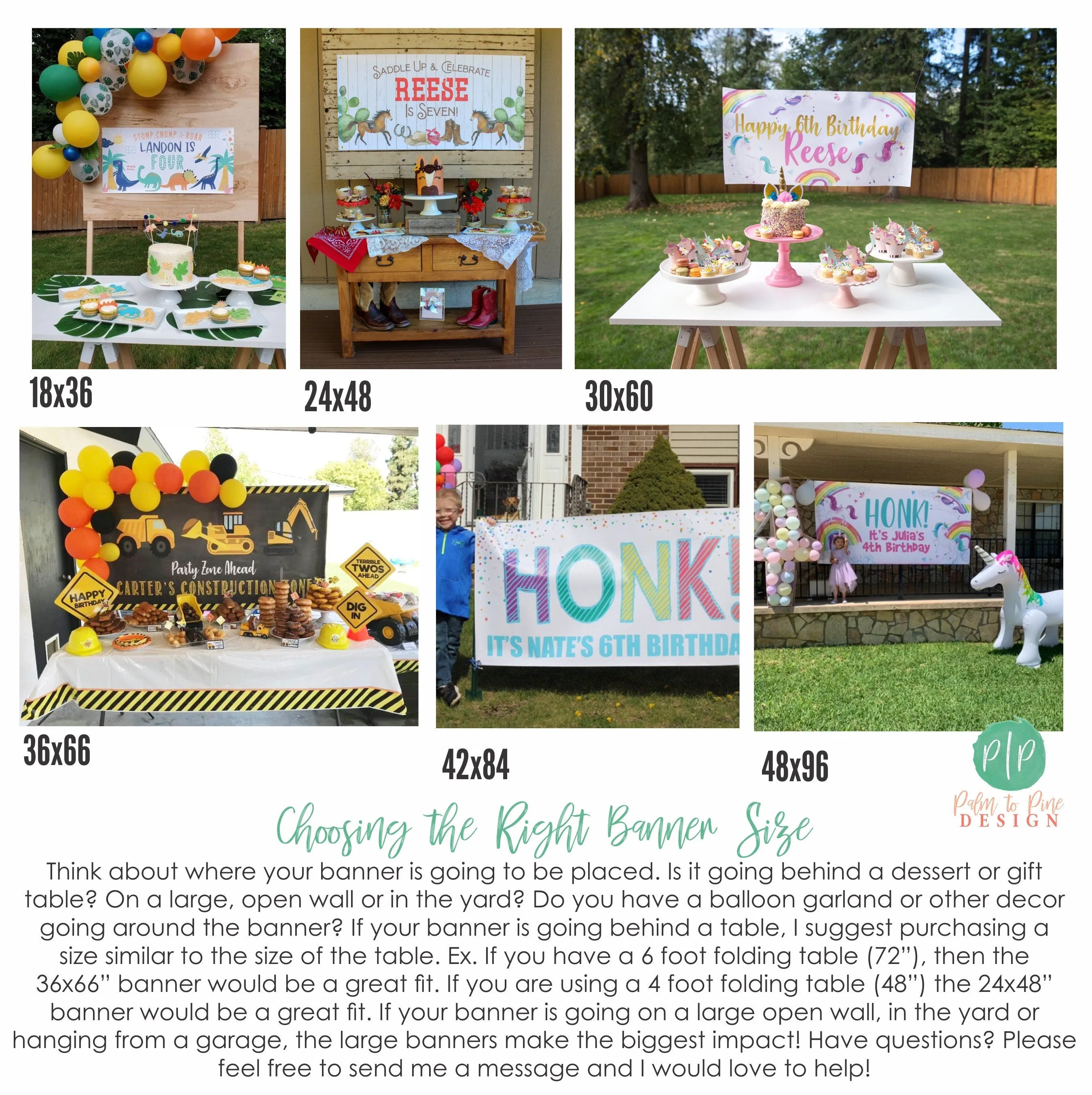 Princess Birthday Banner