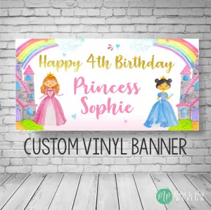 Princess Birthday Banner