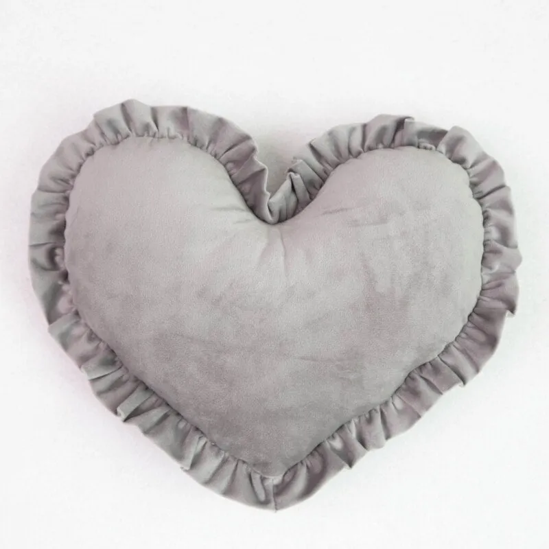 Princess Cartoon Heart-Shaped Plush Toy Pillow