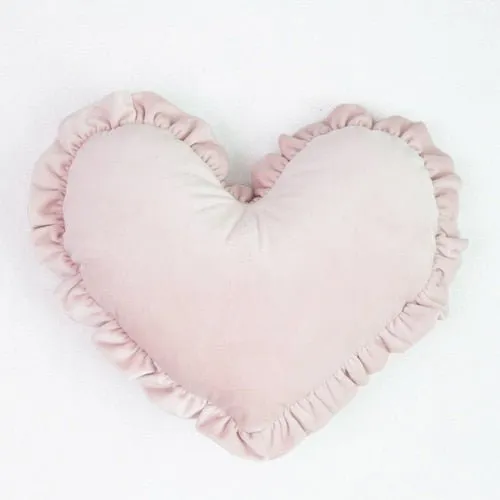 Princess Cartoon Heart-Shaped Plush Toy Pillow