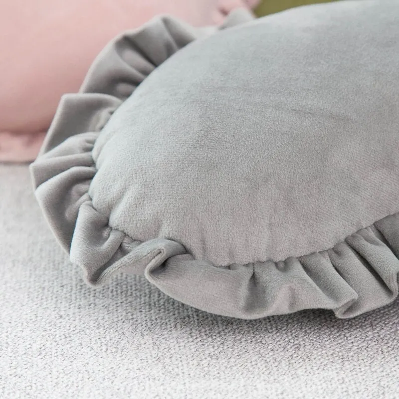 Princess Cartoon Heart-Shaped Plush Toy Pillow