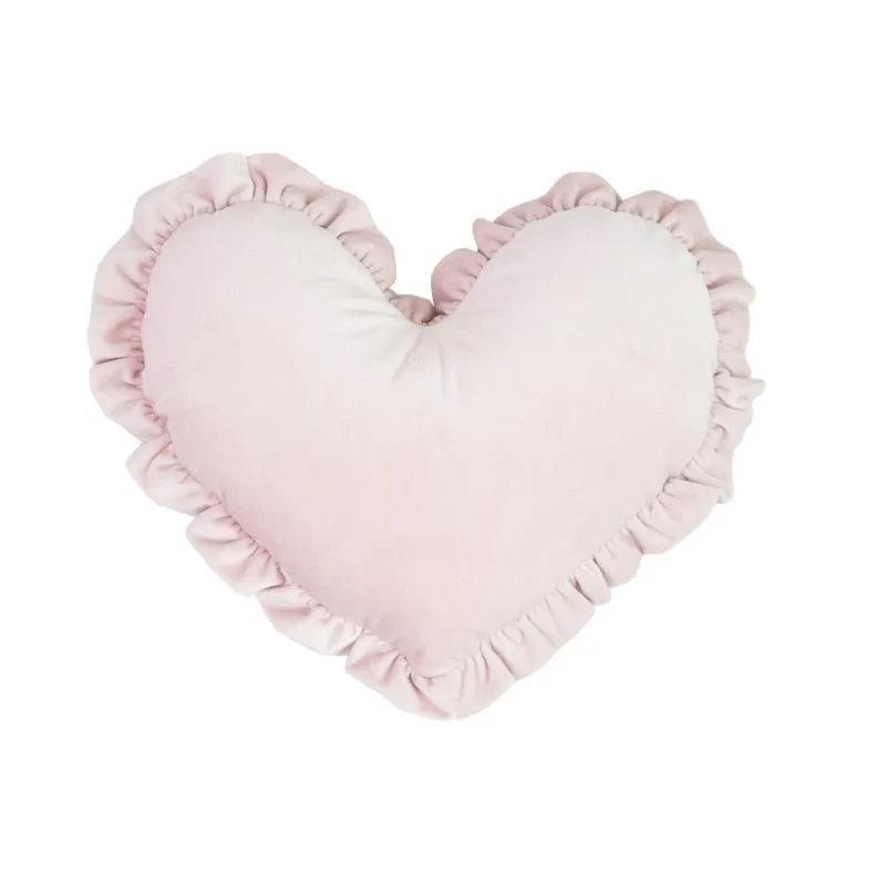 Princess Cartoon Heart-Shaped Plush Toy Pillow