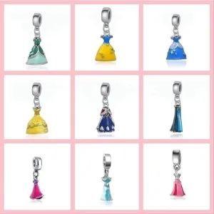 Princess Cartoon Style Cartoon Alloy Enamel Plating Jewelry Accessories