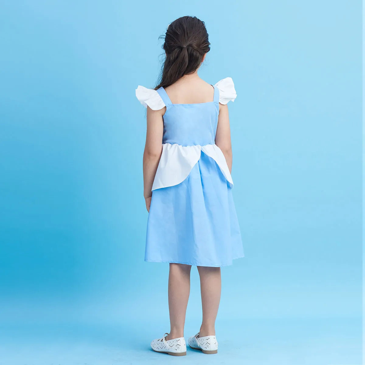 Princess Dress Set 5pcs Aurora Sofia Snowwhite Elsa Cinderella Christmas Gift