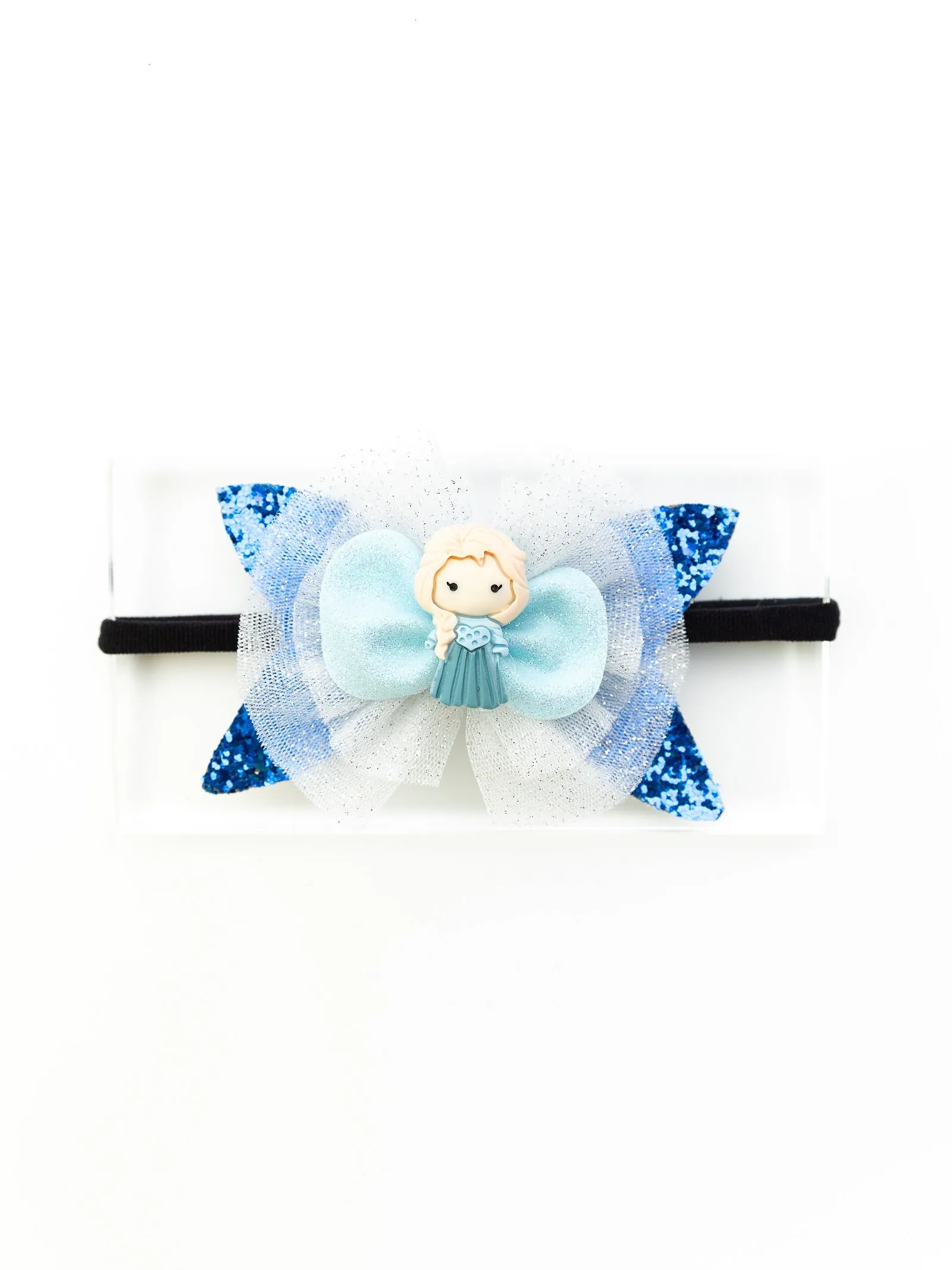 Princess Embellished Headband- Blue