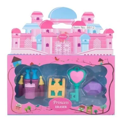 Princess Novelty Eraser Set