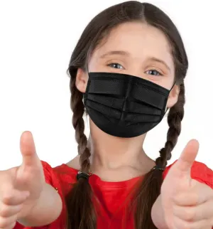 Professional Disposable 3 Ply Filter Face Masks for PPE, Painting, Cutting, or Sewing (50 Pack)