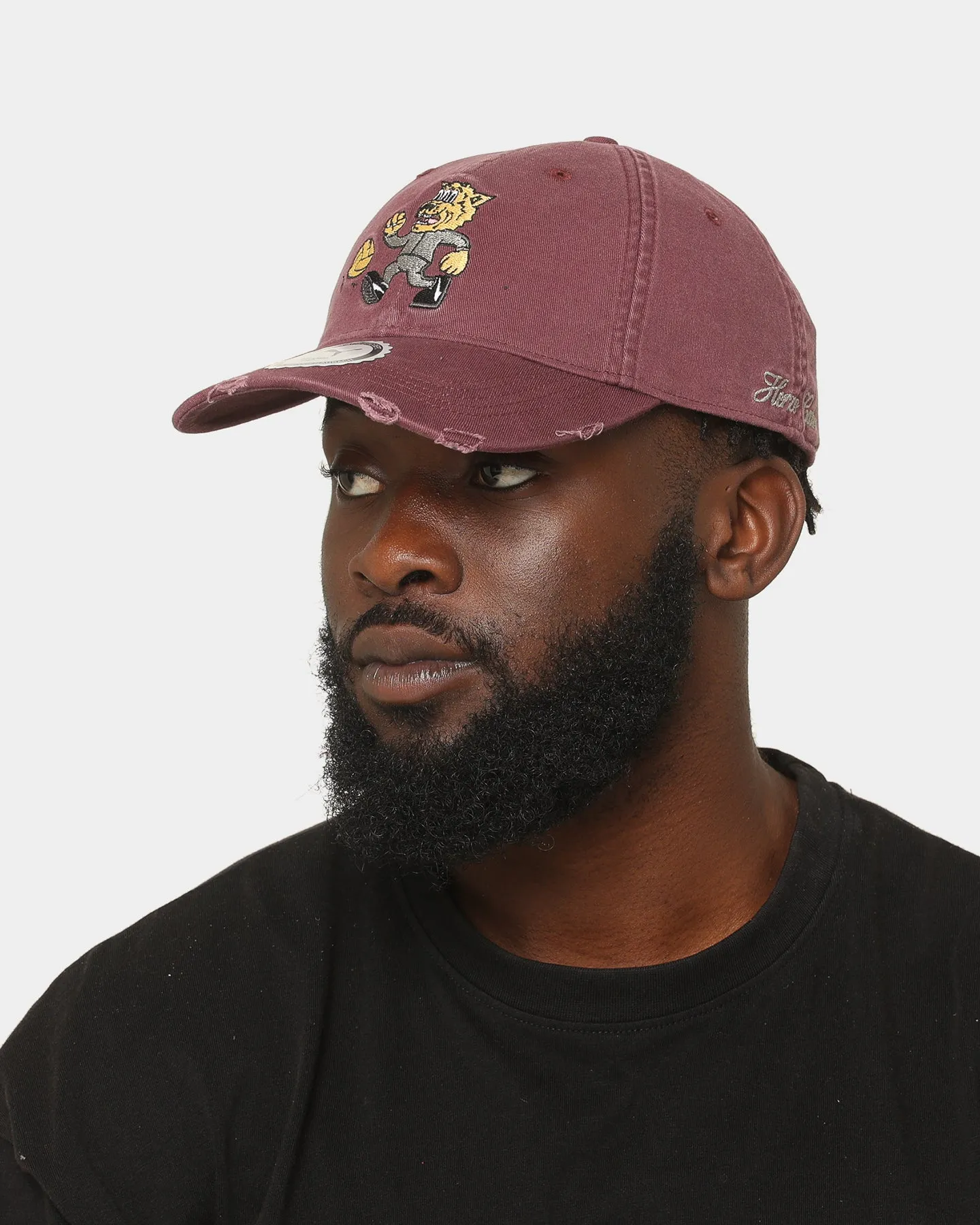 Puma Puma X Upscale Vandal Hometown Heroes Vintage Dad Cap Eggplant