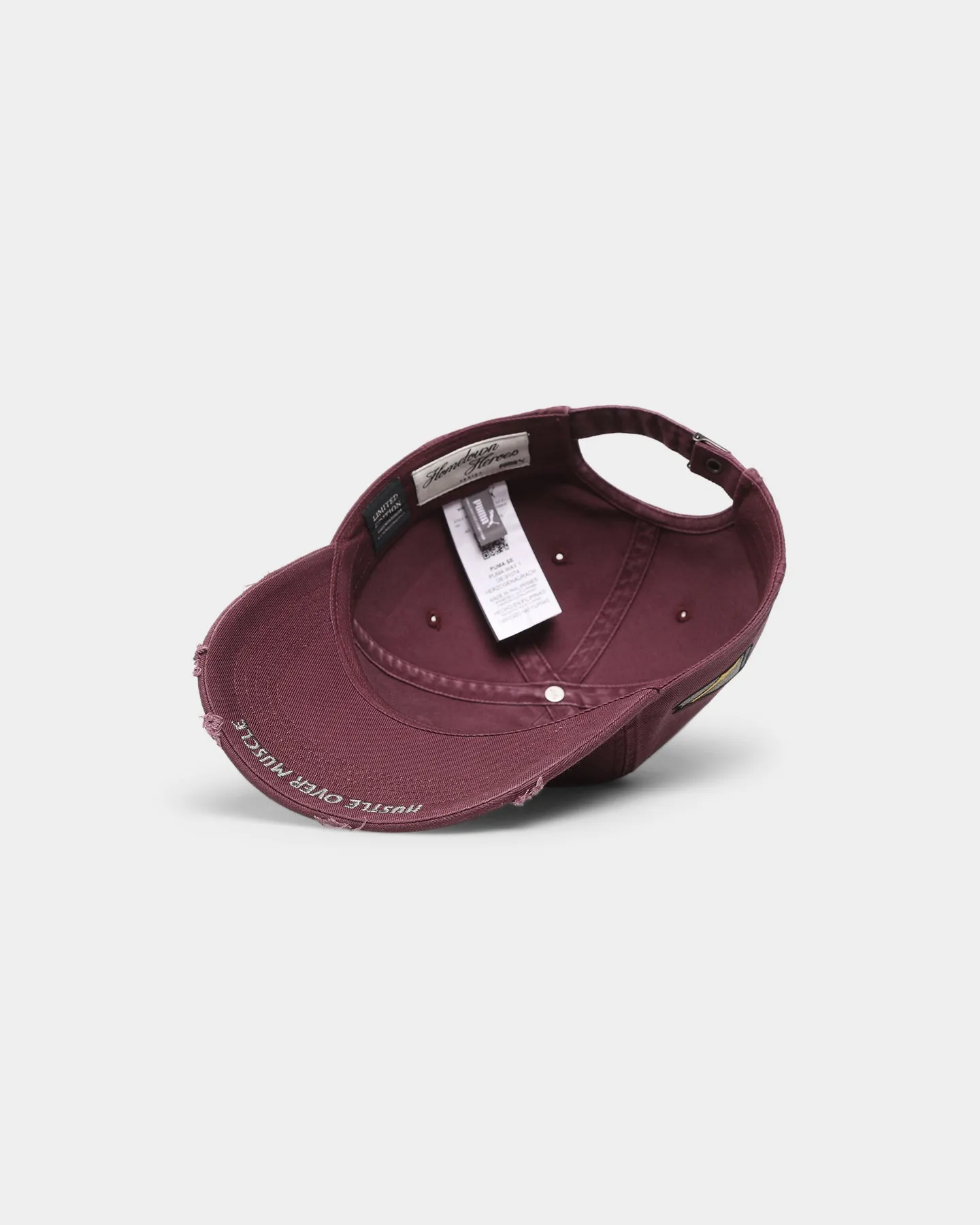 Puma Puma X Upscale Vandal Hometown Heroes Vintage Dad Cap Eggplant