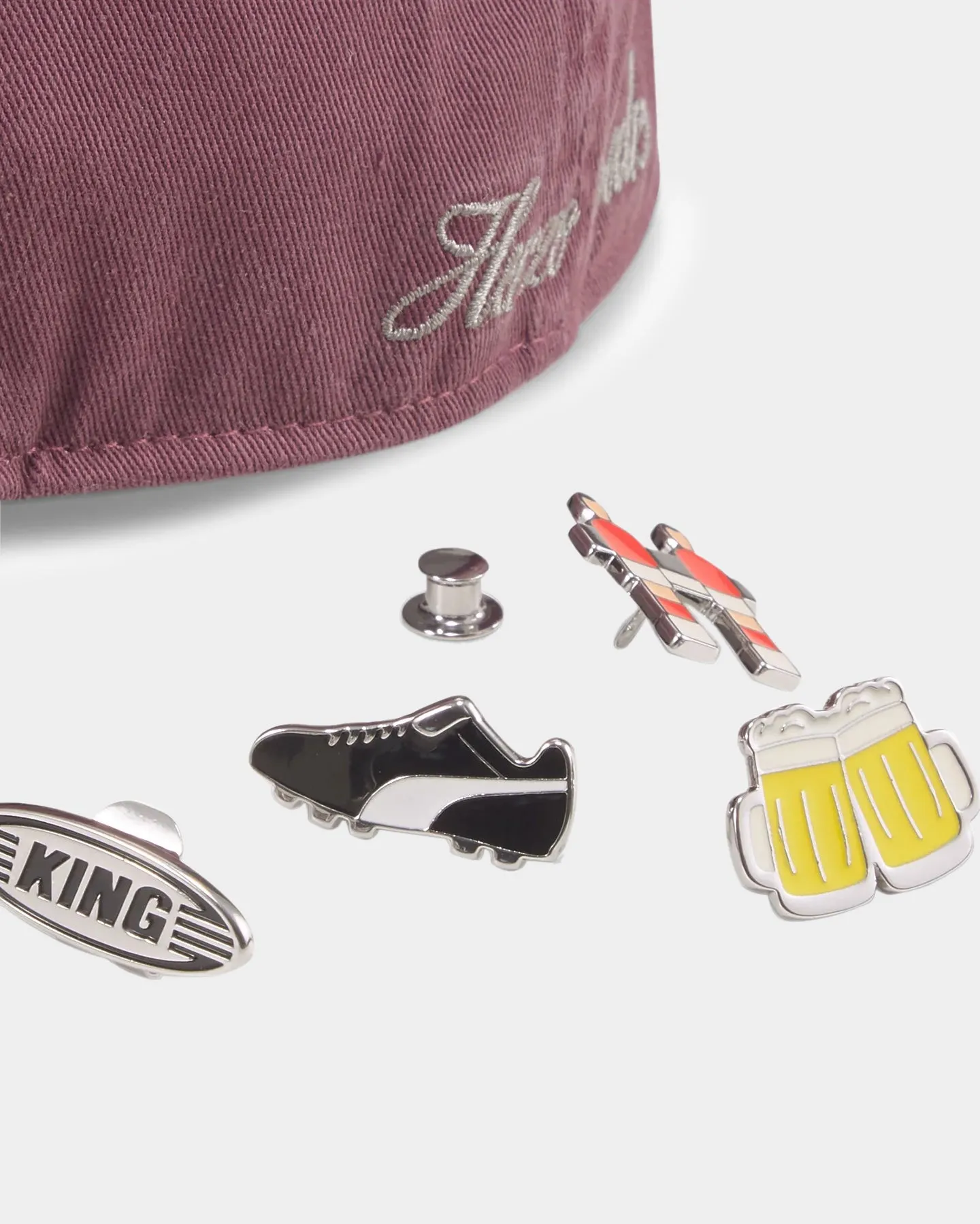 Puma Puma X Upscale Vandal Hometown Heroes Vintage Dad Cap Eggplant