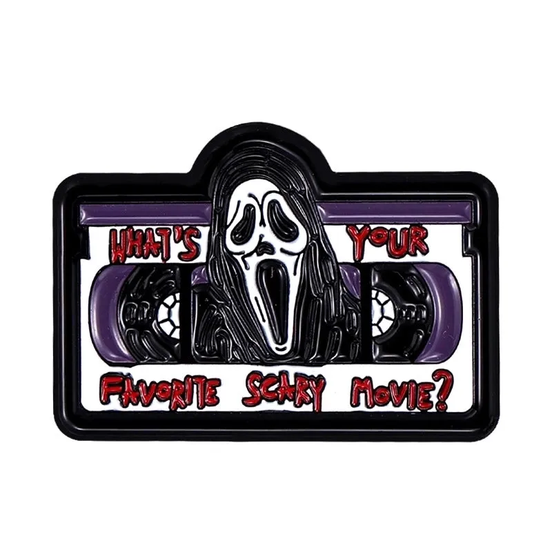 Punk Cool Style Skull Alloy Stoving Varnish Plating Unisex Brooches