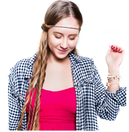 Purple Tornazol Crystal Headband