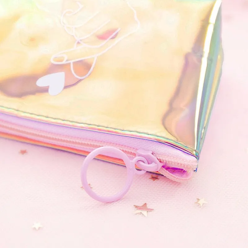 PVC Lady Mini Coin Pouch