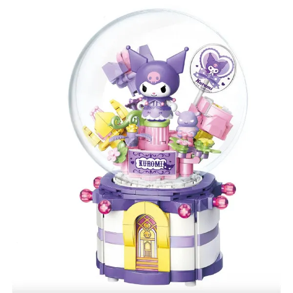 Qman - Sugar Bomb Music Box Kuromi 可羅米 音樂盒 積木