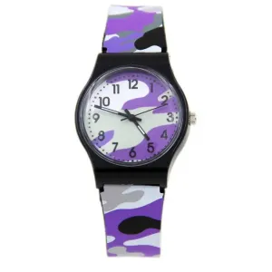 Quartz Plastic Watches: Cartoon-Inspired Design, 10m Waterproof, 8mm Thin, 34mm Dial