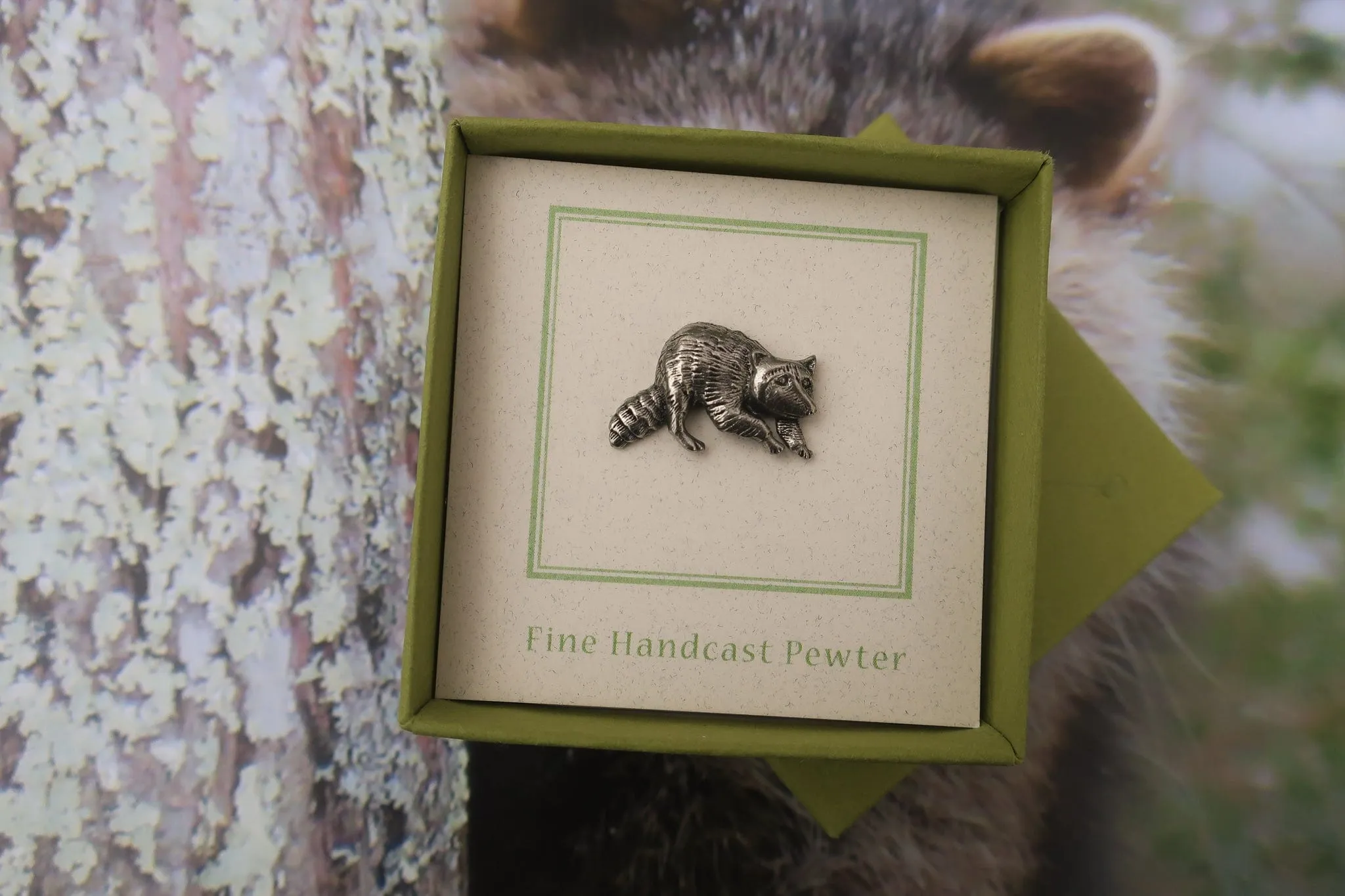 Racoon Lapel Pin