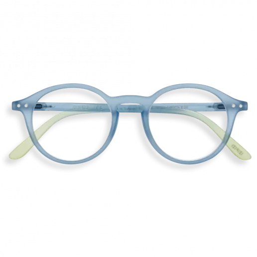 Reading Glasses  3 Blue Mirage Yellow Style D IZIPIZI