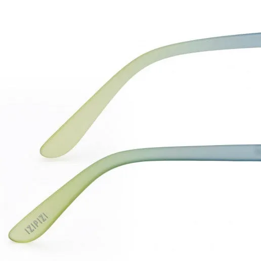Reading Glasses  3 Blue Mirage Yellow Style D IZIPIZI