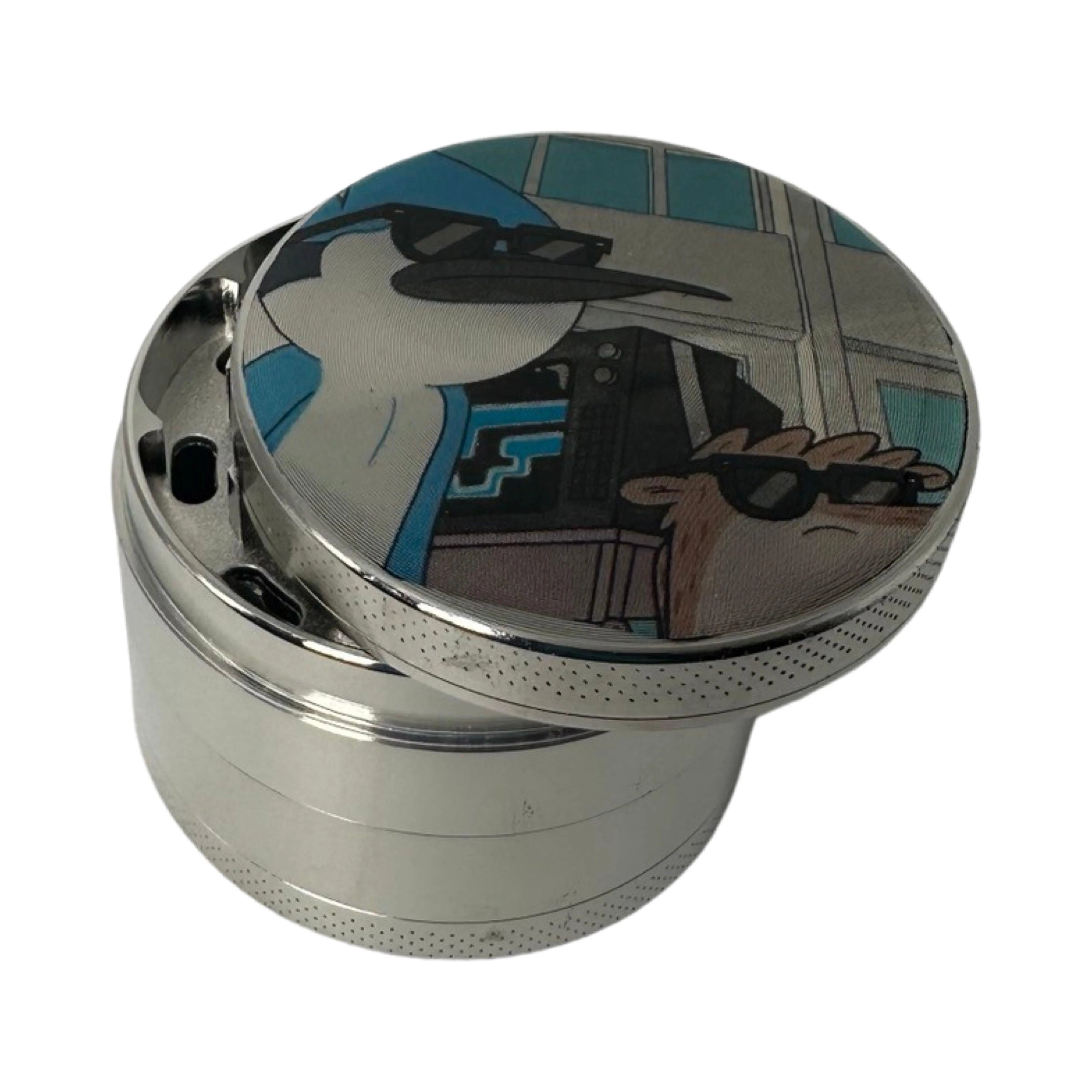 Regular Show Cartoon Spice Grinder, Stash Jar, Rolling Tray Set