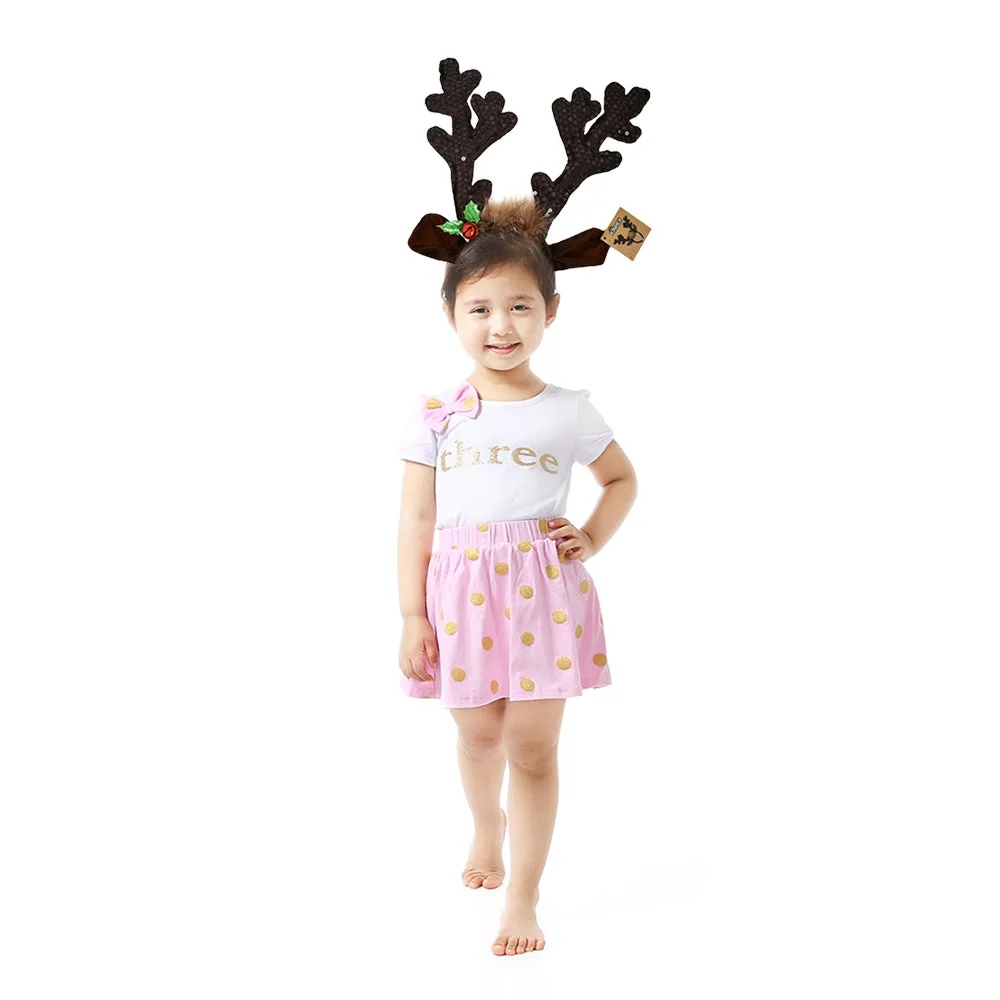 Reindeer Antler Headband 13.5"