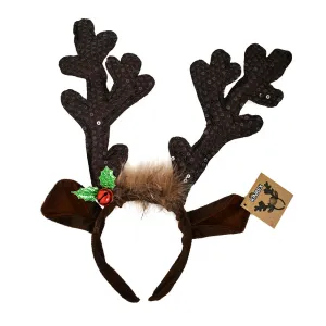 Reindeer Antler Headband 13.5"